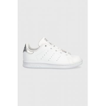 Adidas Originals sneakers pentru copii STAN SMITH C culoarea alb