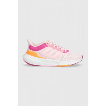 adidas sneakers pentru copii ULTRABOUNCE J culoarea roz