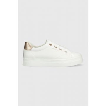 Gant sneakers din piele Avona culoarea alb, 26531918.G296