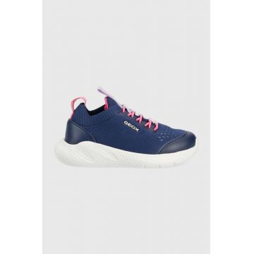 Geox sneakers pentru copii culoarea albastru marin