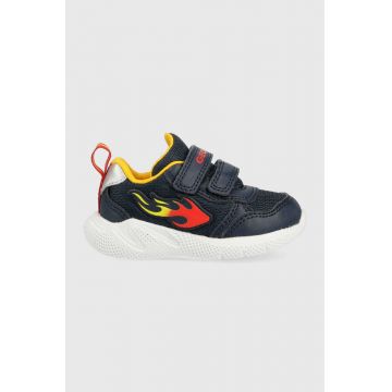 Geox sneakers pentru copii culoarea albastru marin