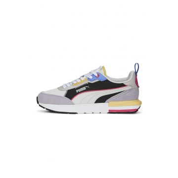 Pantofi sport cu garnituri din piele intoarsa R22