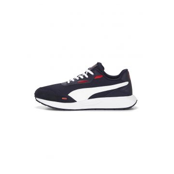 Pantofi sport de piele si material textil Runtamed