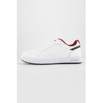 Pantofi sport low cut de piele ecologica