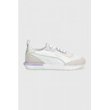 Puma sneakers R22 culoarea alb 387592