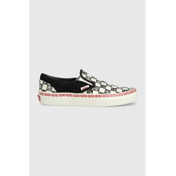 Vans teniși clasici Year of The Rabbit Slip-On femei, culoarea negru, VN0A5JLXBMA1