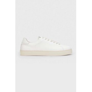 AllSaints sneakers din piele KLIP culoarea alb, MZ0039A