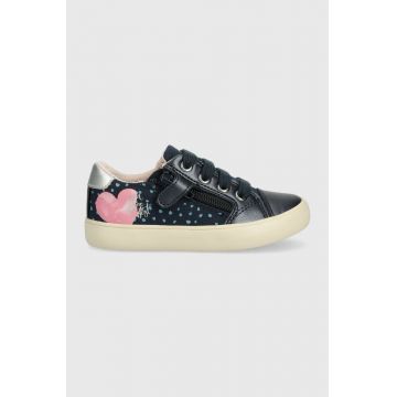 Geox sneakers pentru copii culoarea albastru marin