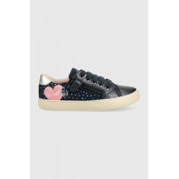 Geox sneakers pentru copii culoarea albastru marin