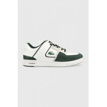 Lacoste sneakers din piele COURT CAGE culoarea alb, 44SMA0007