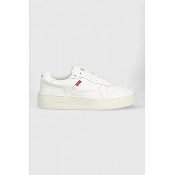 Levi's sneakers din piele Glide culoarea alb, D7521.0001