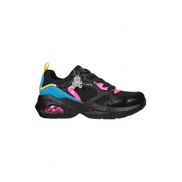 Pantofi sport cu insertii de piele intoarsa Uno Tokiglow