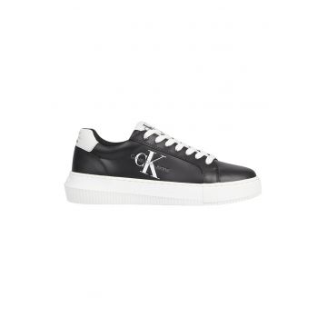 Pantofi sport din piele cu logo