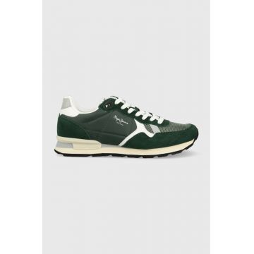 Pepe Jeans sneakers BRIT culoarea verde, PMS30924