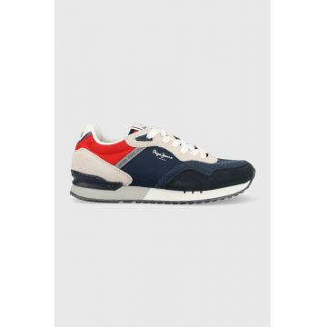 Pepe Jeans sneakers LONDON culoarea albastru marin, PMS30934