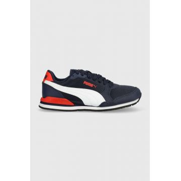 Puma sneakers pentru copii ST Runner v3 Mesh Jr culoarea albastru marin