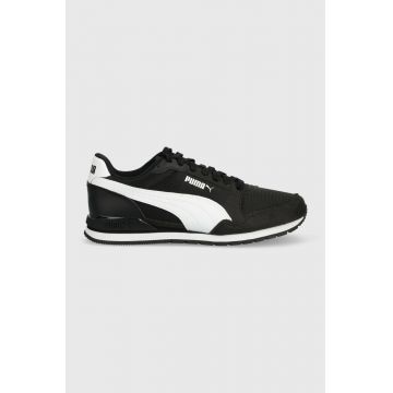 Puma sneakers pentru copii ST Runner v3 Mesh Jr culoarea negru