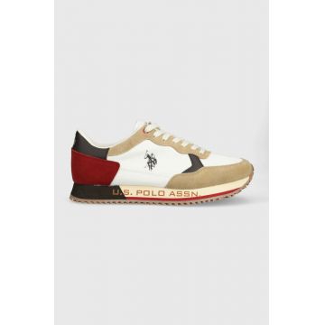 U.S. Polo Assn. sneakers CLEEF culoarea maro