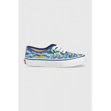 Vans razatoare UY Authentic WILD DKBLU culoarea verde