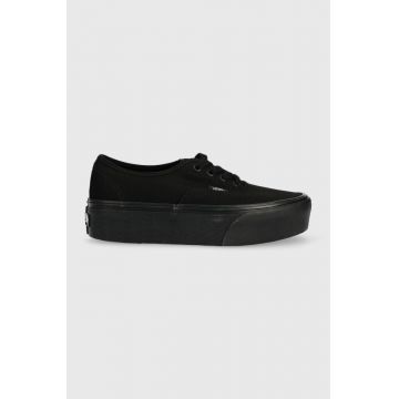 Vans teniși Authentic Stackform femei, culoarea negru, VN0A5KXXBKA1 VN0A5KXXBKA1-BLACK