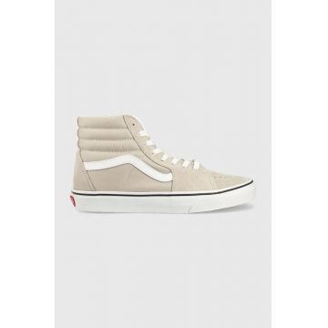 Vans tenisi SK8-Hi culoarea bej, VN0005U9BLL1