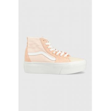 Vans tenisi SK8-Hi Tapered Stackform femei, culoarea portocaliu, VN0A5JMKBOD1
