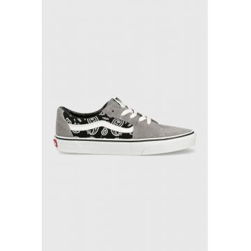 Vans tenisi SK8-Low barbati, culoarea gri, VN0A5KXDBGJ1