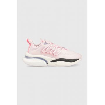 adidas pantofi de alergat AlphaBoost culoarea roz