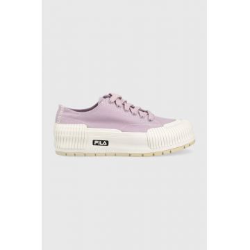 Fila tenisi CITYBLOCK PLATFORM femei, culoarea violet