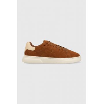 Gant sneakers din piele Joree culoarea maro, 26633927.G45