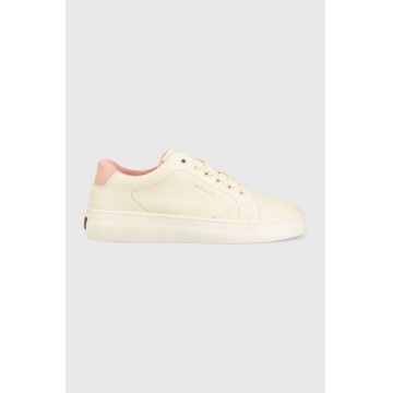 Gant sneakers din piele Lawill culoarea bej, 26531923.G131