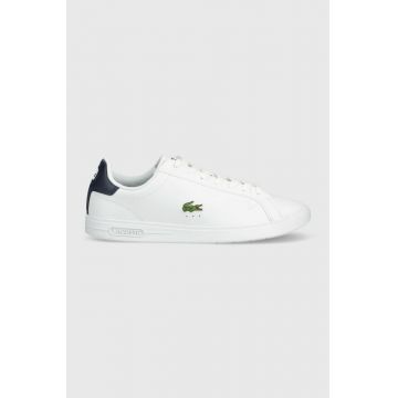 Lacoste sneakers din piele GRADUATE PRO culoarea alb, 44SMA0014