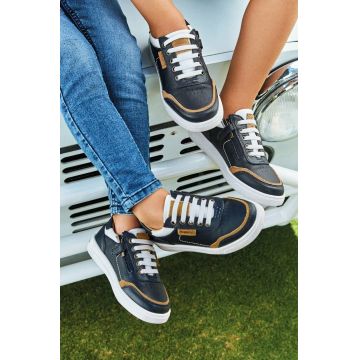 Mayoral sneakers pentru copii culoarea albastru marin