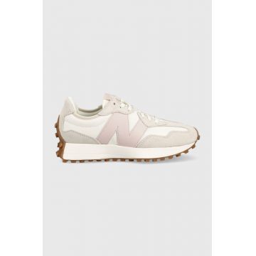 New Balance sneakers din piele WS327AL culoarea alb WS327AL-7AL