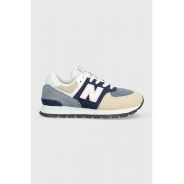 New Balance sneakers pentru copii GC574DN2 culoarea albastru marin
