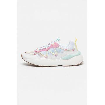 Pantofi sport cu model colorblock