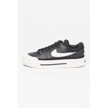 Pantofi sport din piele si piele ecologica Court Legacy Lift