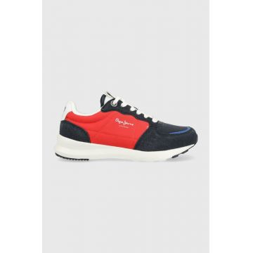 Pepe Jeans sneakers pentru copii York Mix B culoarea rosu