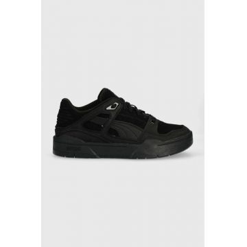 Puma sneakers din piele slipstream Suede culoarea negru 387547-01