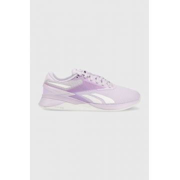 Reebok pantofi de antrenament Nano X3 culoarea violet