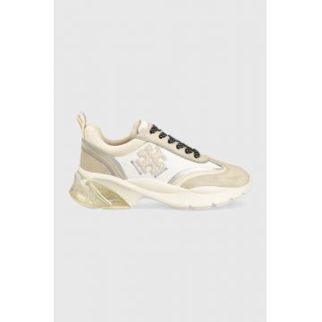 Tory Burch sneakers Good Luck Trainer culoarea bej, 143969