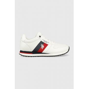 U.S. Polo Assn. sneakers XIRIO culoarea alb