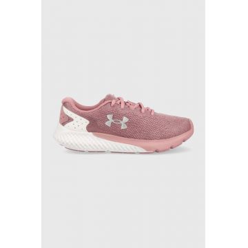 Under Armour pantofi de alergat Charged Rogue 3 Knit culoarea roz