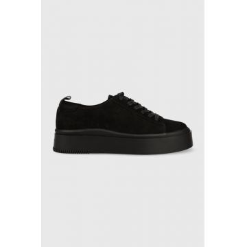 Vagabond Shoemakers sneakers din piele intoarsă STACY culoarea negru, 5522.050.92