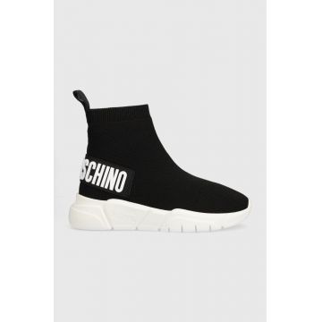 Love Moschino sneakers Sneakerd Running 35 culoarea negru, JA15493G1G