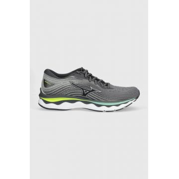 Mizuno pantofi de alergat Wave Sky 6 culoarea gri