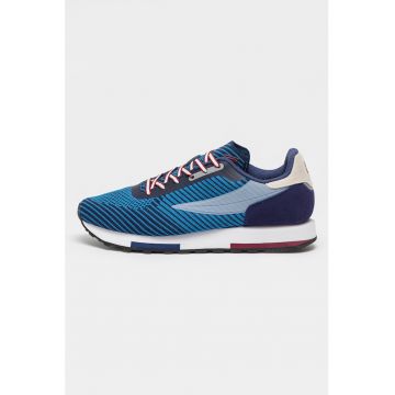 Pantofi sport cu detalii de piele intoarsa Retronique 22K