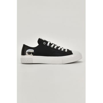 Pantofi sport uni de piele