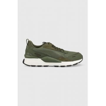 Puma sneakers RS 3.0 Suede culoarea verde