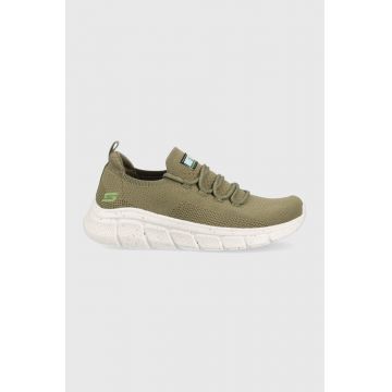 Skechers pantofi de antrenament BOBS B Flex Time Clash culoarea verde